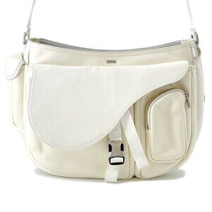 CHRISTIAN DIOR White Shoulder Bag